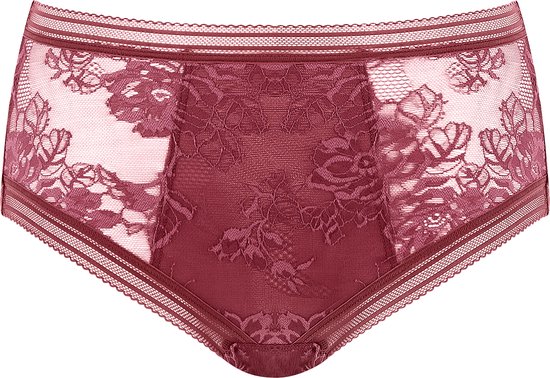 Fantasie FUSION LACE BRIEF M Dames Onderbroek - Rosewood - Maat M