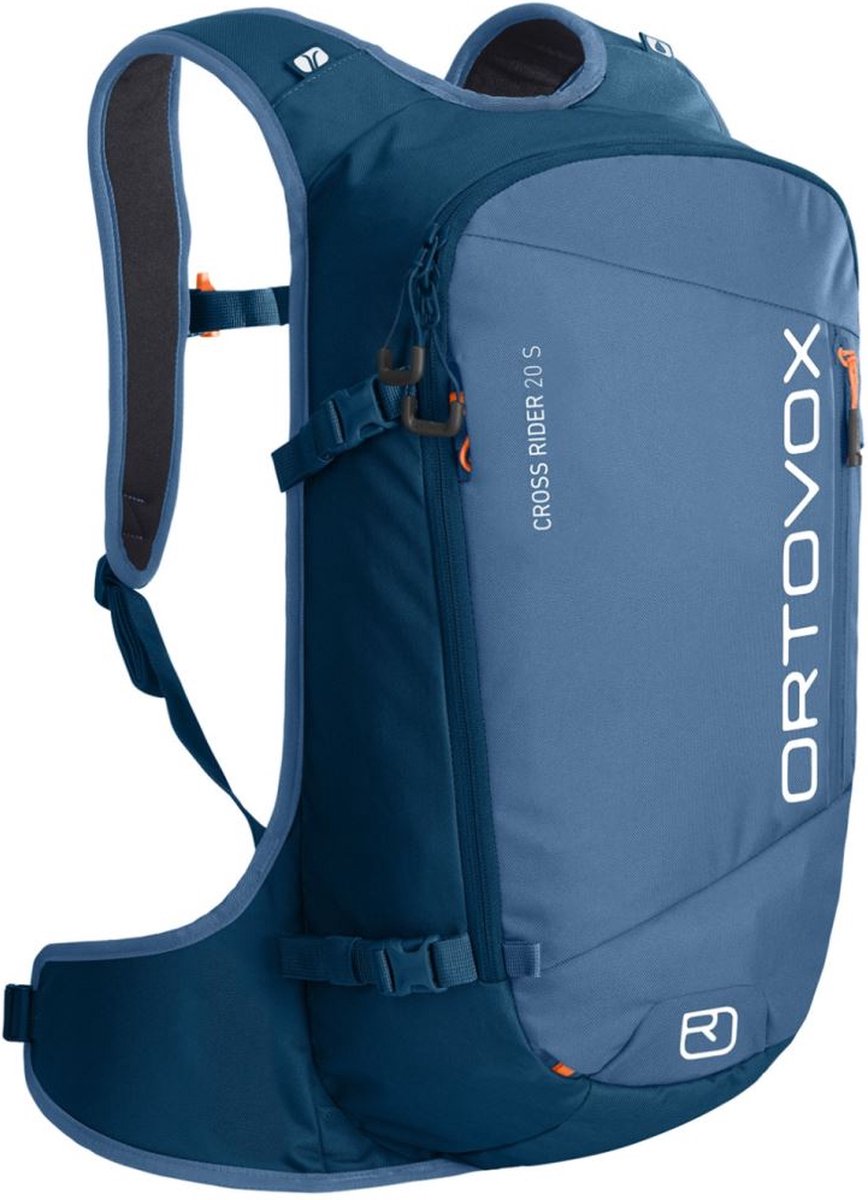 Ortovox Cross Rider 20 S - Skirugzak Petrol Blue Unieke maat