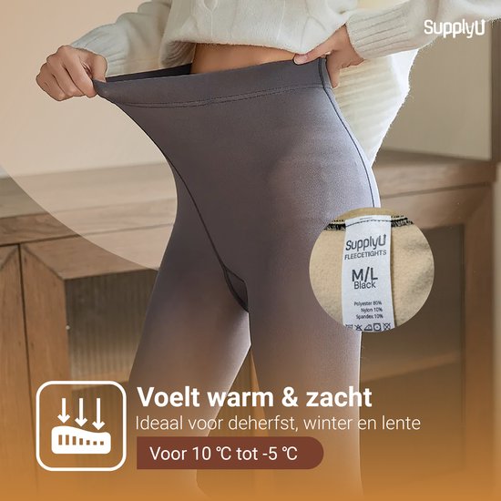 Warme panty | Gemaakt van zachte microfiber
