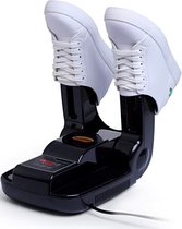 Sèche-chaussures QuickDry® Deluxe - Désodorisant pour chaussures - Sèche-chaussures réglable - Fonction Ozone et séchage - Zwart