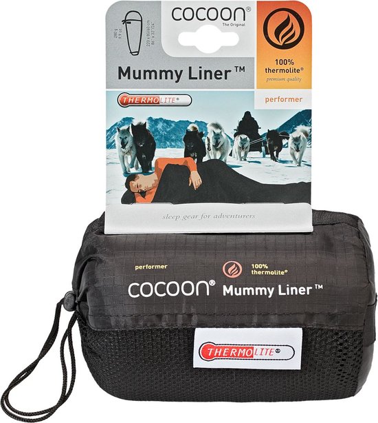 Cocoon MummyLiner inlet performer grijs/zwart van Cocoon — afbeelding 4