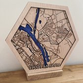 3D stadskaart - stadsplattegrond - 3D kaart - kerstcadeau