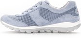 Gabor rollingsoft sensitive 46.966.66 - dames rollende wandelsneaker - blauw - maat 37.5 (EU) 4.5 (UK)