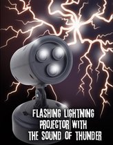 Projector lamp met donder en bliksem effect Halloween