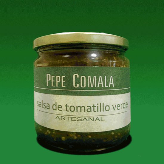 Foto: Pepe comala salsa de tomatillo verde artesanal 465 gram