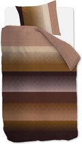 Beddinghouse Luke dekbedovertrek - Eenpersoons - 140x200/220 - Donker Rood