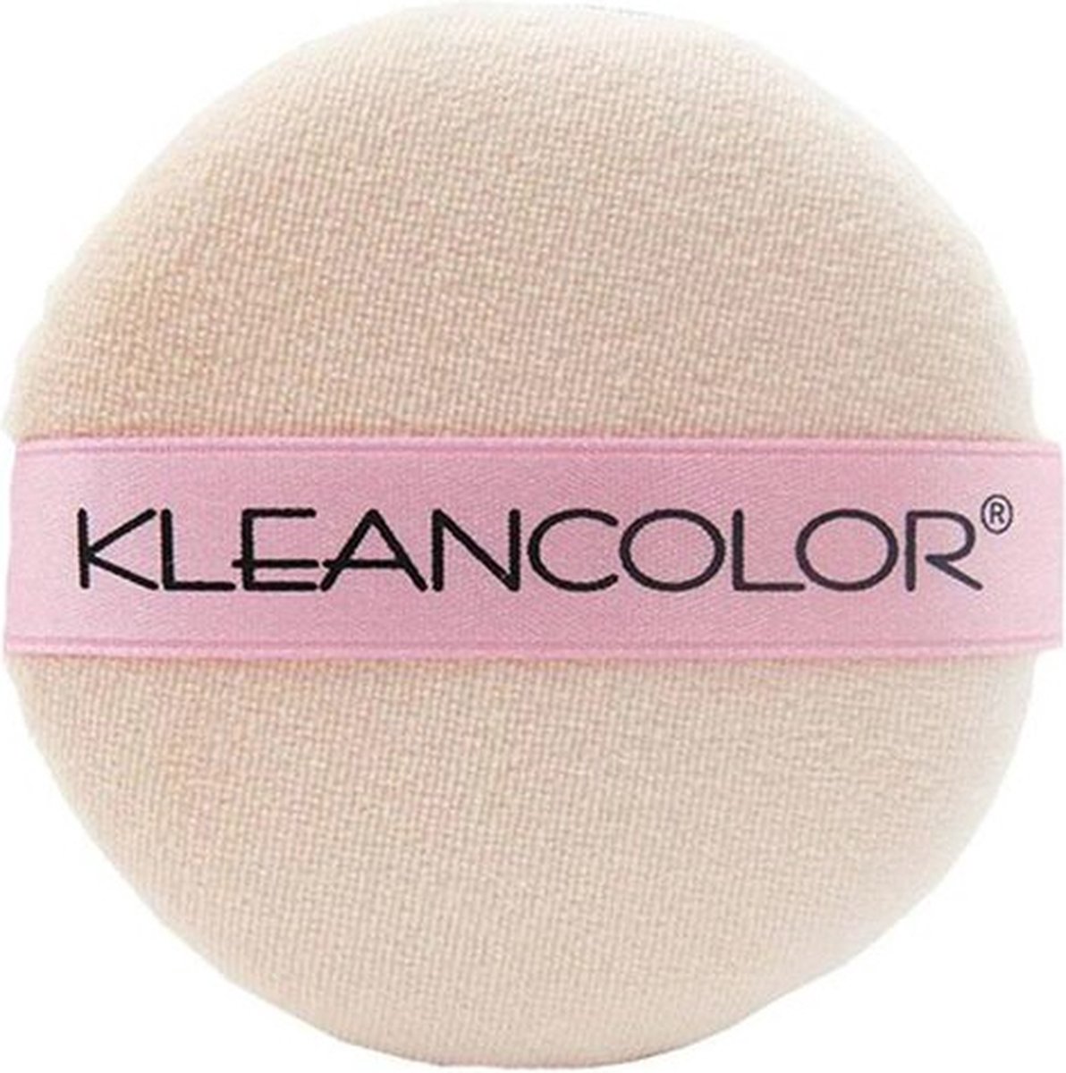 Kleancolor Beauty Care Cotton Powder Puff - Poederdonsje - Poeder Spons - Make up spons - Poeder Puff - 1 stuk - Diameter 8 cm
