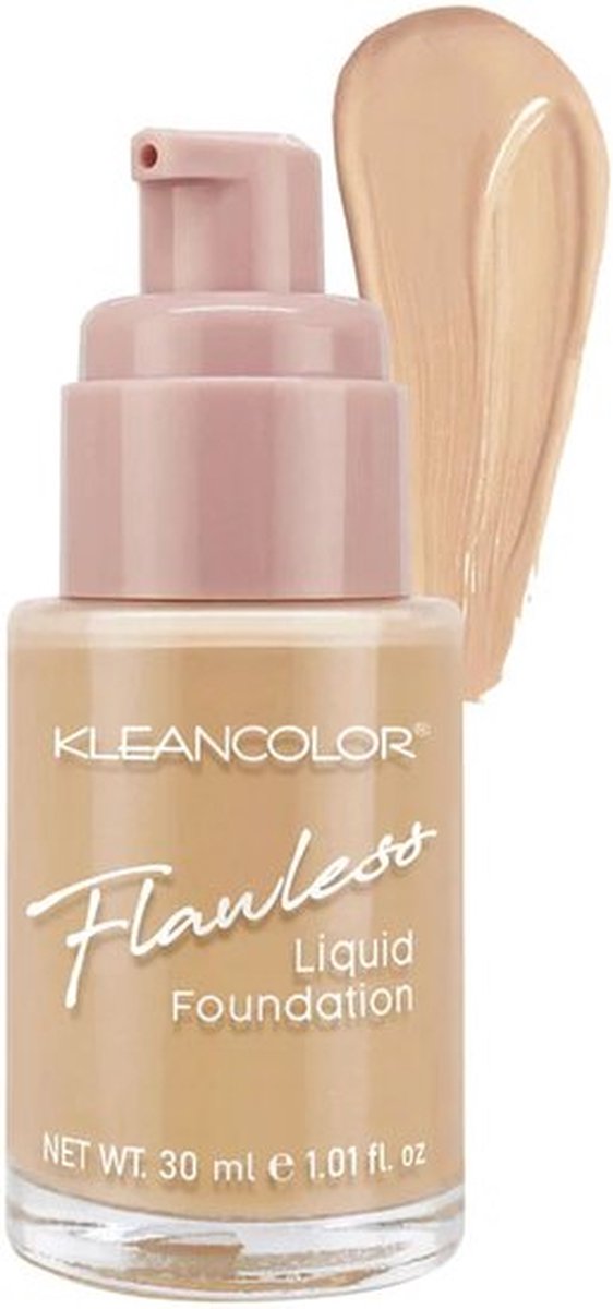 Kleancolor Flawless Liquid Foundation - 05 - Cafe - Foundation - 30 ml