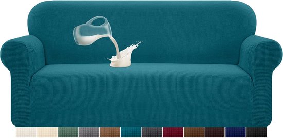 Sofa Cover imperméable extensible, 1 pièce, spandex, housse de canapé élastique jacquard avec mousses antidérapantes