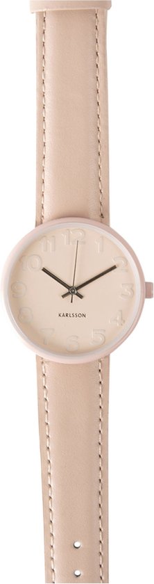 Montre Karlsson Pink Rose pâle Ø 3,2 cm Style scandinave