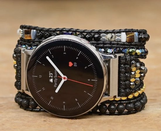 samsung Galaxy - bohemian - ibiza stijl - wikkel horlogeband - boho