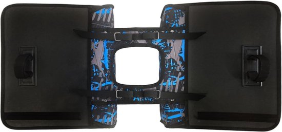 Willex Fietstassen Ice 34 L blauw en zwart van Willex — afbeelding 4