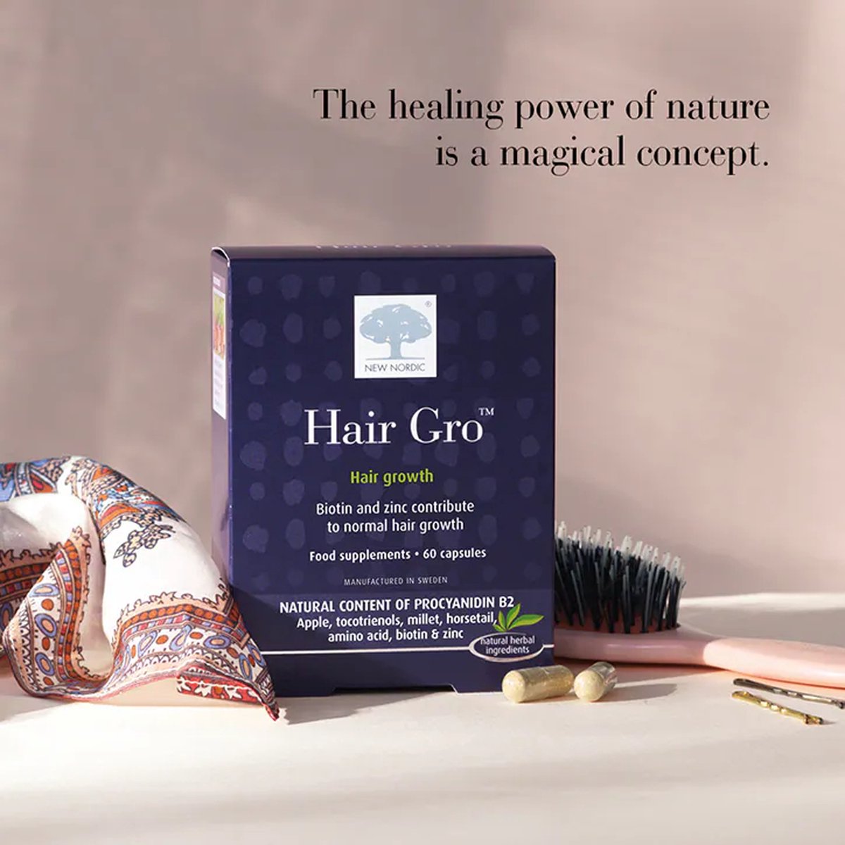 New Nordic Hair Gro - 60 capsules