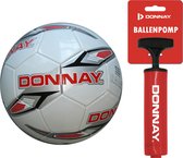 Donnay Voetbal - PVC - White/Red (935) - maat 5 - Gratis pomp