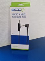 BCC Audio kabel Jack naar Jack 1,5M 90°