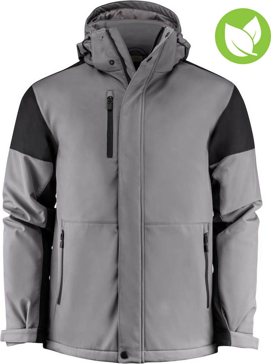 Printer PRIME PADDED SOFTSHELL PRIME 2261071 - zwart/staalgrijs - M