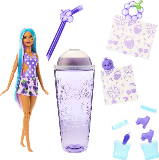Barbie Pop! Reveal - Serie Fruit Druivenprik - Barbiepop van Barbie — afbeelding 3