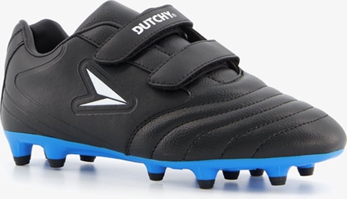 Dutchy Basic 2 kinder voetbalschoenen FG Zwart Uitneembare zool Maat 28 bol
