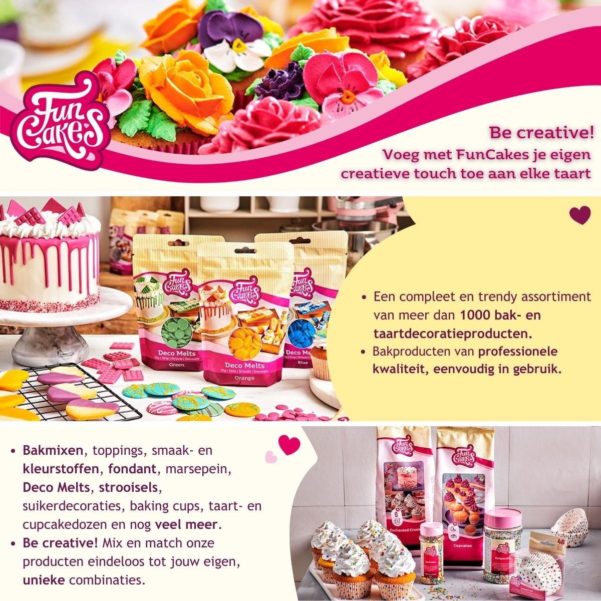 FUNCAKES MIX POUR CREME PATISSIERE 500G