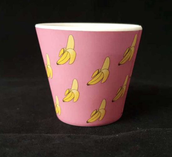 Quy Cup 90ml Ecological Espresso Reisbeker “Banana” 7x7x7cm bol