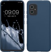 kwmobile telefoonhoesje geschikt voor ASUS Zenfone 8 - Hoesje voor smartphone - Back cover in marineblauw