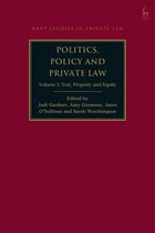 Hart Studies in Private Law - Politics, Policy and Private Law