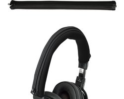 kwmobile cover voor koptelefoon hoofdband - geschikt voor AudioTechnica ATH SR5BT / SR5 - Koptelefoon band hoes van neopreen - In zwart