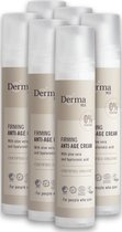 Derma Eco Anti-Age Crème - 6 x 50 ML Voordeelverpakking - Hypoallergeen - Parfumvrij - Anti rimpel