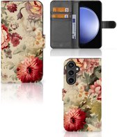 Hoesje geschikt voor Samsung Galaxy S23 FE Bloemen
