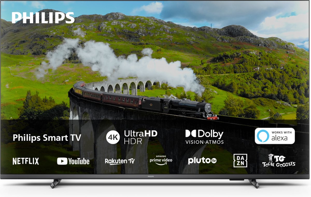 Bol.com Philips 75PUS7608/12 - 75 inch - 4K LED - 2023 aanbieding