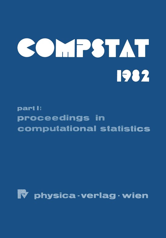 COMPSTAT 1982 5th Symposium held at Toulouse 1982 - cover