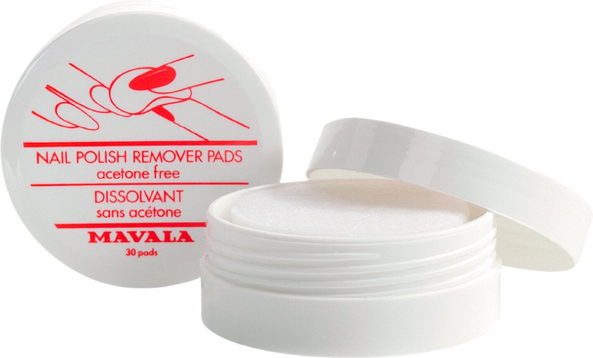 Mavala Nail Remove Pads Nagellak Remover 1 ml