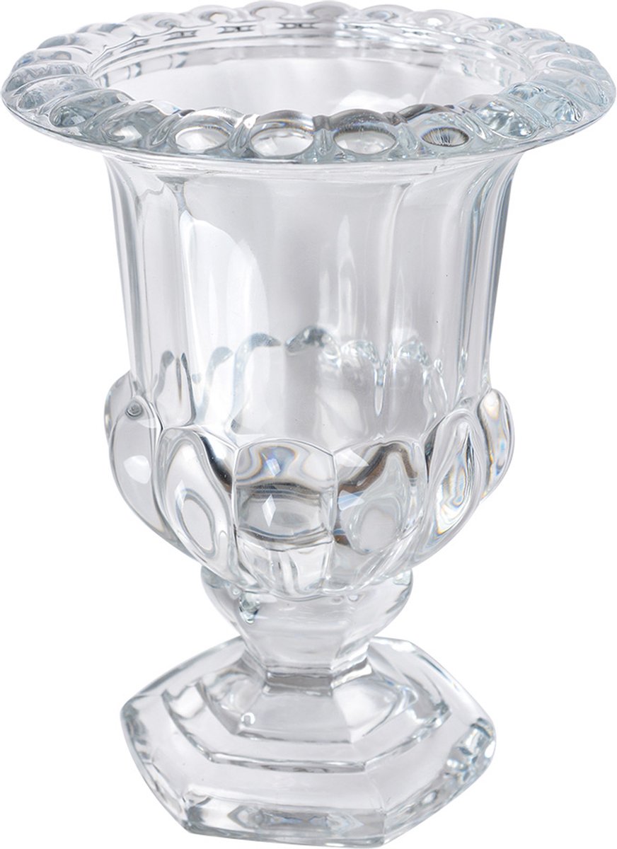 Clayre & Eef Vaas Ø 15x20 cm Transparant Glas