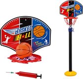 Anneau de basket-ball Livano - Poteau de basket-ball - Pour Enfants - Pour intérieur et extérieur - Mini