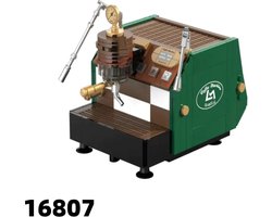 DECOOL 16807 Midzomergroene koffiemachine is compatibel met het bekende merk.