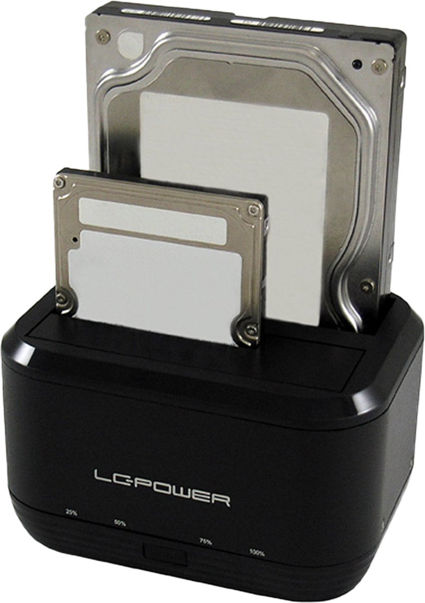 Dockingstation 2x HDD USB3 LC-Power