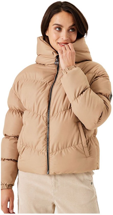 Garcia Jas GJ500909-3459 – Bruine Teddy Winterjas Dames
