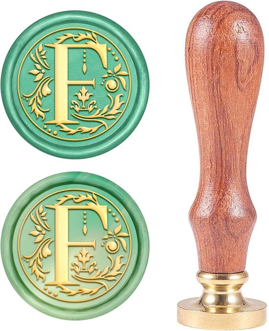 craspire Wax Seal Stamp Letter D Retro Alphabet Initials Seal
