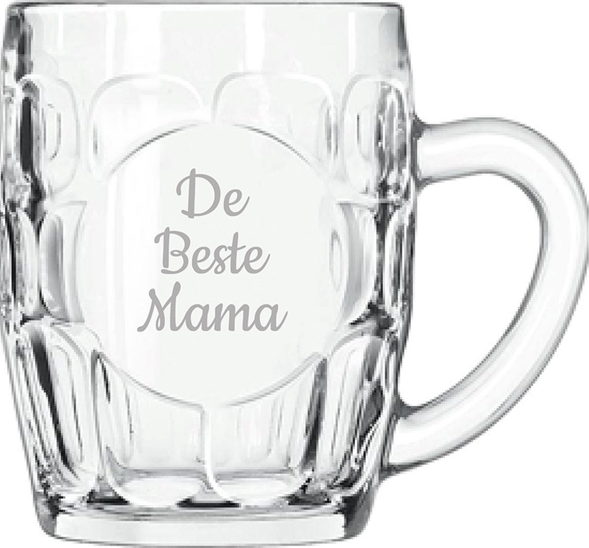 Gegraveerde Bierpul 55cl De Beste Mama