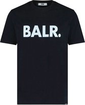 BALR. - Heren Tee SS Brand Straight T-Shirt - Zwart - Maat S