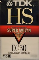 TDK HS EC-30 Super Avilyn VHS-C Cassette van 30 minuten