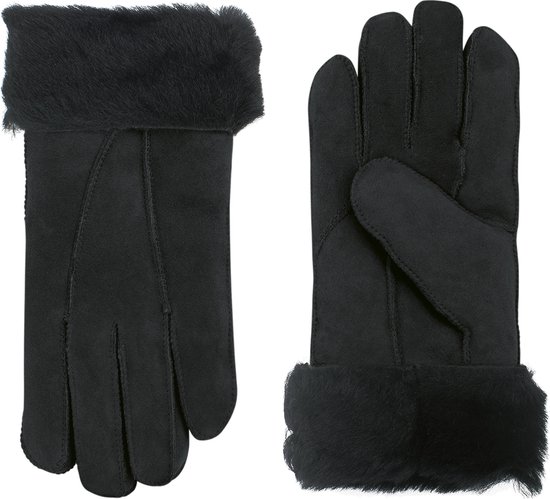 Gants Laimböck Lammy Femme Hastings Zwart | Taille 7.5