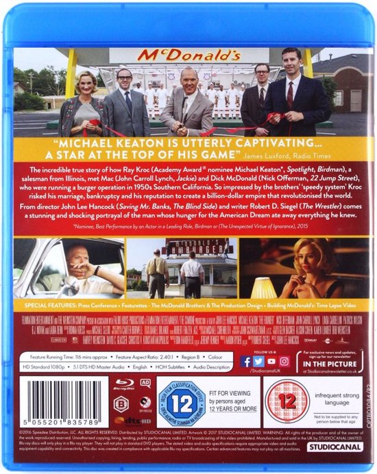 Le fondateur [Blu-Ray]