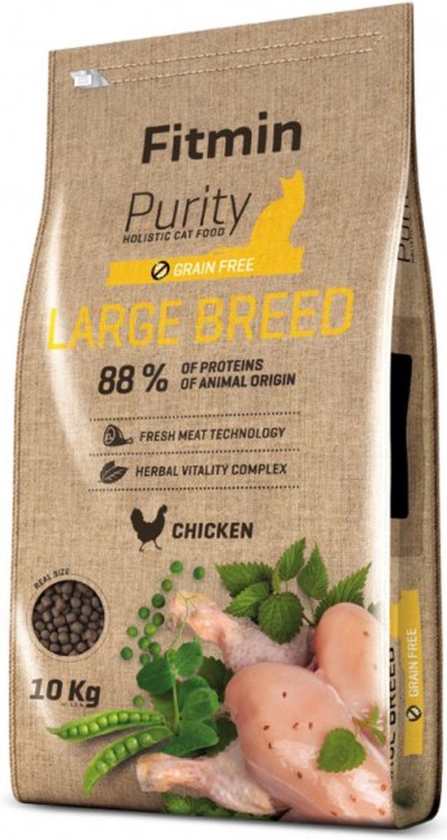 FITMIN Fitmin Cat Purity Grote Rassen 10kg