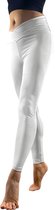Namastae® Yoga legging dames | Yoga broek dames | Cross over legging | Ankle length | Wit | Maat 36 (M)