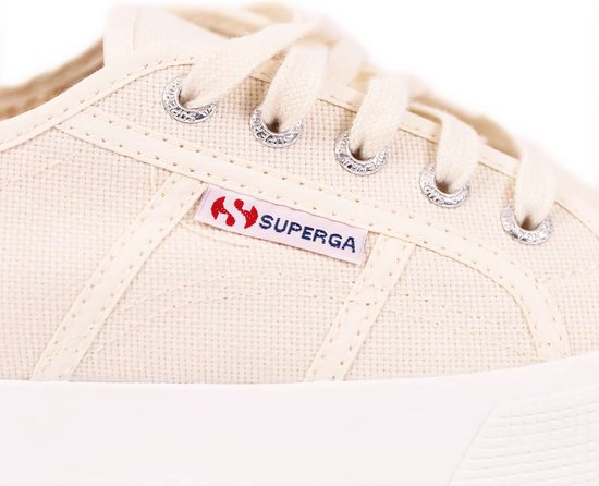 Sneakers Superga 2730-Cotu Beige - Streetwear - Vrouwen
