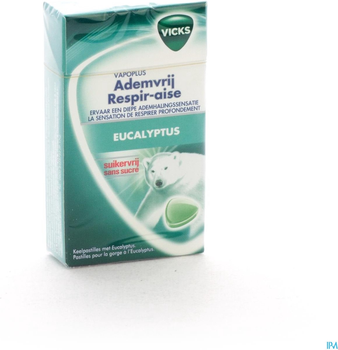 Goedkoopste Vicks Ademvrij - Eucalyptus - Suikervrij - Keelpastille