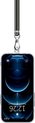 Valenta - Telefoonkoord Universeel - Marine Blauw + Transparante plakhouder - Keycord - Geschikt voor alle backcovers & smartphones