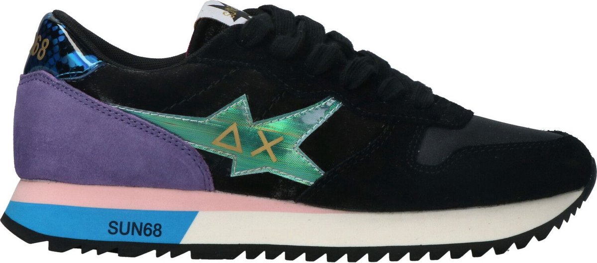 Sun68 Star Girl Sneaker - Vrouwen - Zwart/multi - Maat 39
