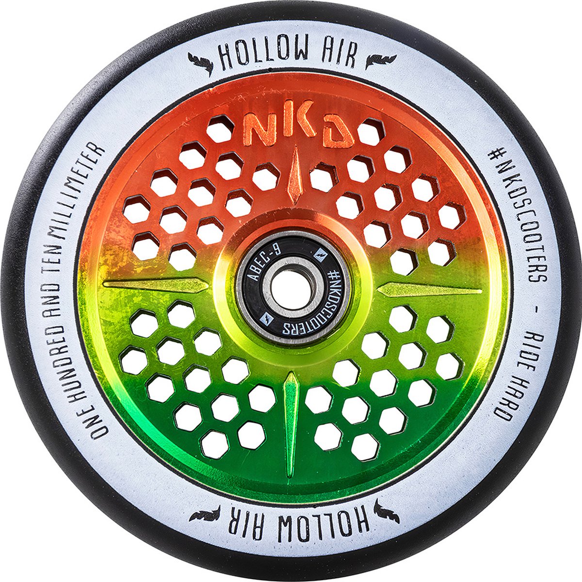 NKD Hollow Air 120mm ALU Black - Rasta